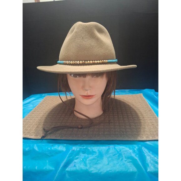 Sunday Afternoons Wool Fedora Hat S/M With Beaded Band - Picture 1 of 9